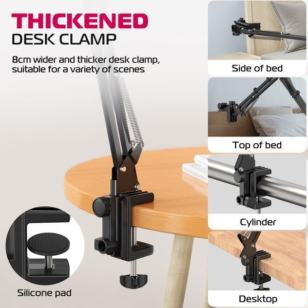 Тримач для телефона\планшету Ulanzi Vijim Desk Stand for Microphone/Phone/Tablet (UV-3033 T2) 115581860 фото