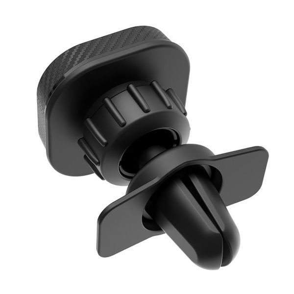Автодержатель для телефона HOCO CA52 Intelligent air outlet in-car holder Black+Gray 111984758 фото