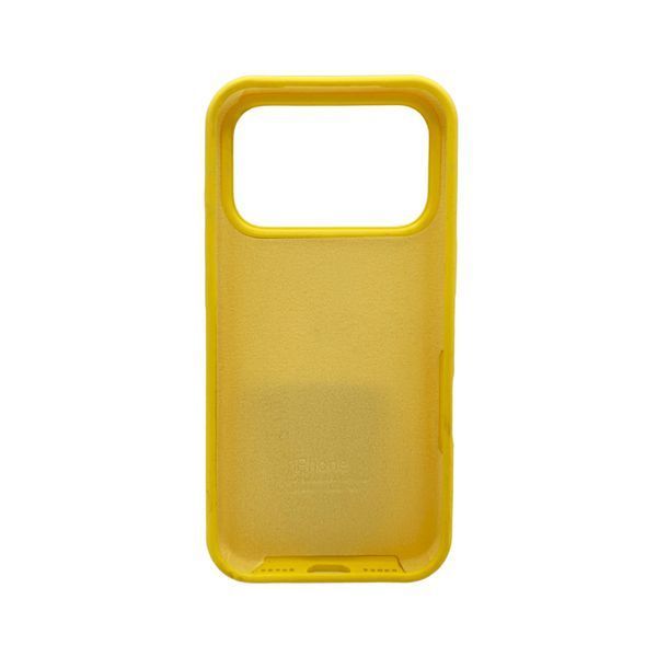 Чохол для смартфона Silicone Full Case AA Open Cam for Apple iPhone 17 Pro Max 56,Sunny Yellow 384460925 фото