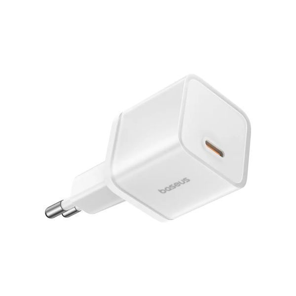 Мережевий зарядний пристрій Baseus GaN5S Fast Charger 1C 30W EU Moon White 621243105 фото