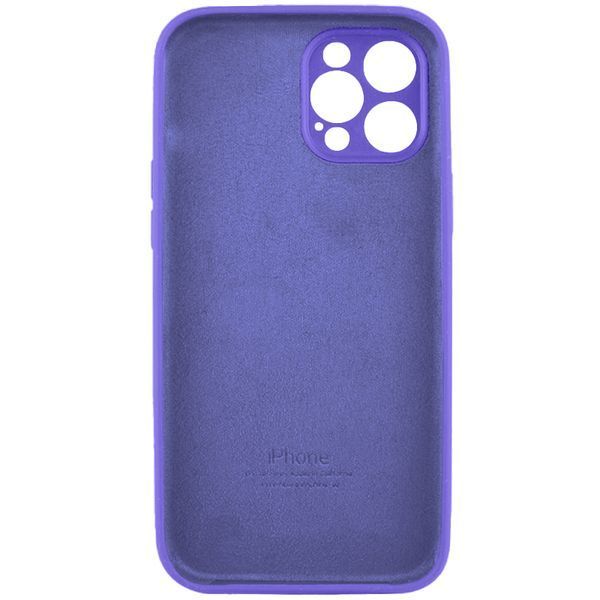 Чохол для смартфона Silicone Full Case AA Camera Protect for Apple iPhone 12 Pro Max 22,Dark Purple 794934937 фото