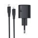 Мережевий зарядний пристрій з кабелем ACEFAST A118 PD30W mini GaN USB-C fast charger set (P16) Black 384149632 фото 5