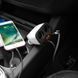 Автомобильное зарядное устройство HOCO Z28 Power ocean cigarette lighter in-car charger with digital display White 429200113 фото 4