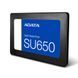 Накопичувач SSD ADATA Ultimate SU650 256GB 2.5" SATA III 3D NAND 528309558 фото 3