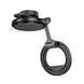 Автодержатель для телефона HOCO H77 View folding magnetic ring car holder (center console) Black Metal Gray 954250517 фото 5