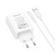Сетевое зарядное устройство с кабелем BOROFONE BA105A Stellar three-port charger set (Micro) (EU) White 201413551 фото 6