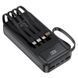 Зовнішній акумулятор WUW Y200 (22.5W PD) 20000mAh Black 111544856 фото 1