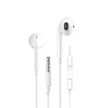 Навушники дротові WIWU EB101 Wired earphone (3.5mm) White 915085776 фото