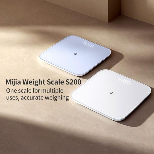 Умные весы Xiaomi Mijia Scale S200 Bluetooth 5.0 Blue 653039832 фото