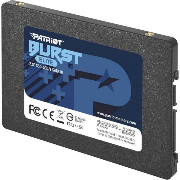Накопитель SSD Patriot Burst Elite 1920GB 2.5" 7mm SATAIII TLC 3D 912267710 фото