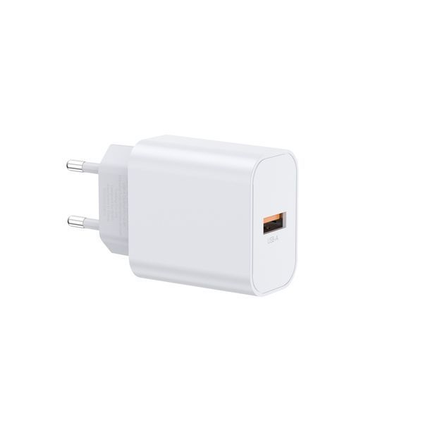 Мережевий зарядний пристрій з кабелем WIWU 2.4A Essen GaN Fast Charger Combo with A-M cable Wi-G023 A-M EU White 115067239 фото