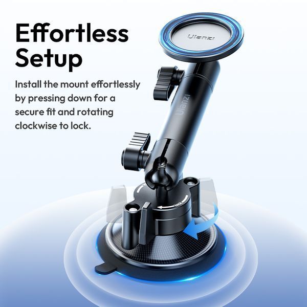 Тримач телефона Ulanzi ZJ06 Suction Cup Mount 833871436 фото