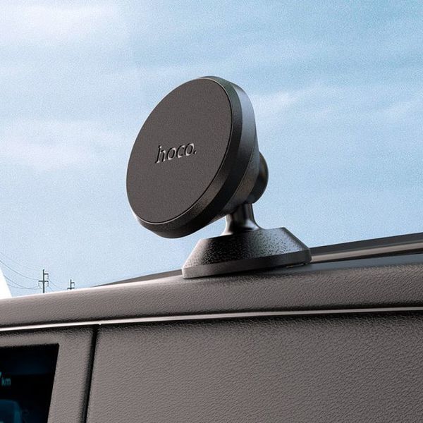 Автодержатель для телефона HOCO CA79 Ligue central console magnetic car holder Black 104153308 фото