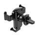 Автотримач для телефона HOCO CA103 vertical and horizontal air outlet gravity car holder Black Metal Gray 224297632 фото 6