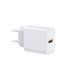 Мережевий зарядний пристрій з кабелем WIWU 2.4A Essen GaN Fast Charger Combo with A-M cable Wi-G023 A-M EU White 115067239 фото 5
