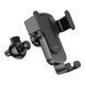 Автотримач для телефона HOCO CA103 vertical and horizontal air outlet gravity car holder Black Metal Gray 224297632 фото 7