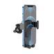 Автотримач для телефона HOCO CA103 vertical and horizontal air outlet gravity car holder Black Metal Gray 224297632 фото 5