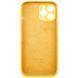 Чохол для смартфона Silicone Full Case AA Camera Protect for Apple iPhone 12 Pro Max 56,Sunny Yellow 321484293 фото 2