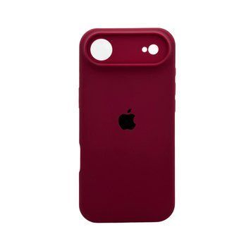 Чохол для смартфона Silicone Full Case AA Camera Protect for Apple iPhone 17 Air 35,Maroon 195664443 фото