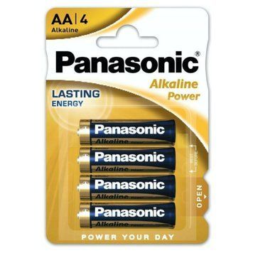 Батарейка Panasonic LR06/AA Alkaline (4шт) 912167154 фото