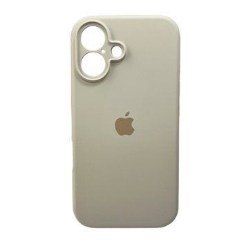 Чехол для смартфона Silicone Full Case AA Camera Protect for Apple iPhone 16 9,Antique White 347219920 фото