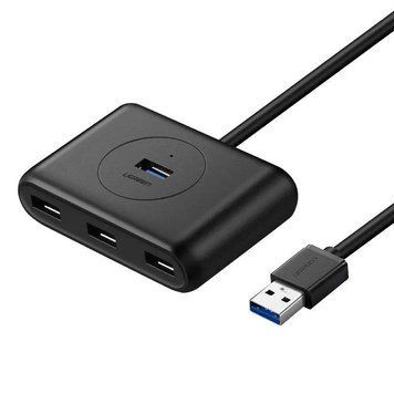 USB-хаб UGREEN USB 3.0 Hub 0.5m (Black) 662125935 фото