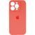 Чохол для смартфона Silicone Full Case AA Camera Protect for Apple iPhone 13 Pro Max 18,Peach 632034028 фото