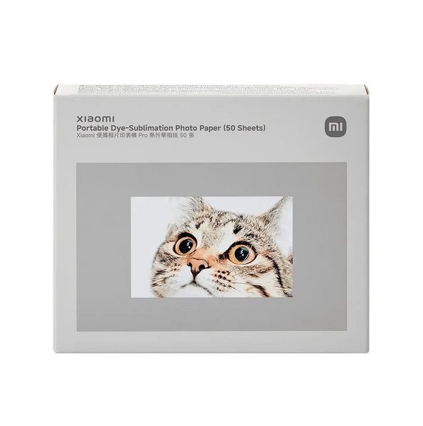 Фотобумага Xiaomi Portable Dye-Sublimation Photo Paper (50 Sheets) 835798305 фото