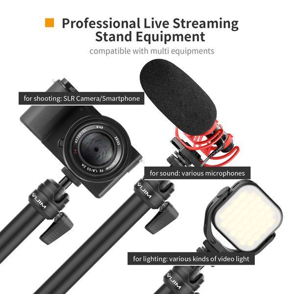 Штатив-тримач Ulanzi Vijim Desktop Flexible Arm/Light Stand(With Clip/Two Stages) (UV-2665 LS04) 721050141 фото