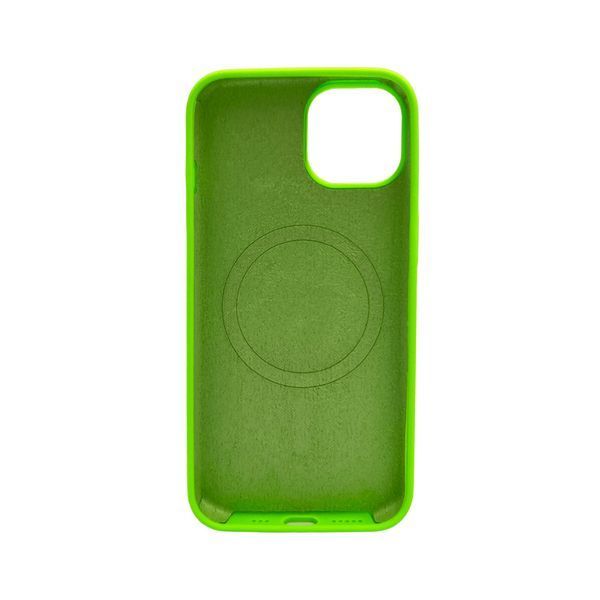 Чохол для смартфона Cosmic Silicone Case Magnetic for Apple iPhone 14 53,Shiny Green 263139418 фото