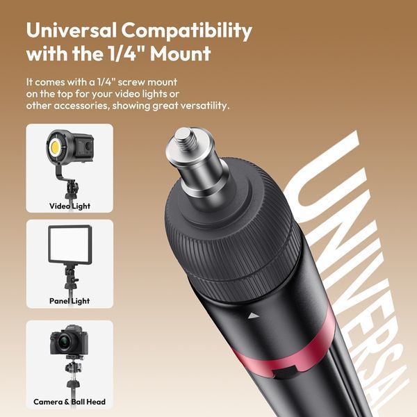 Стійка для світла складна Ulanzi AT-05 2M Heavy Duty Foldable Light Stand(48-200cm) Black 232672510 фото