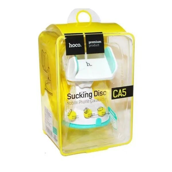 Автотримач для телефона HOCO CA5 Suction vehicle Holder Yellow 116751397 фото