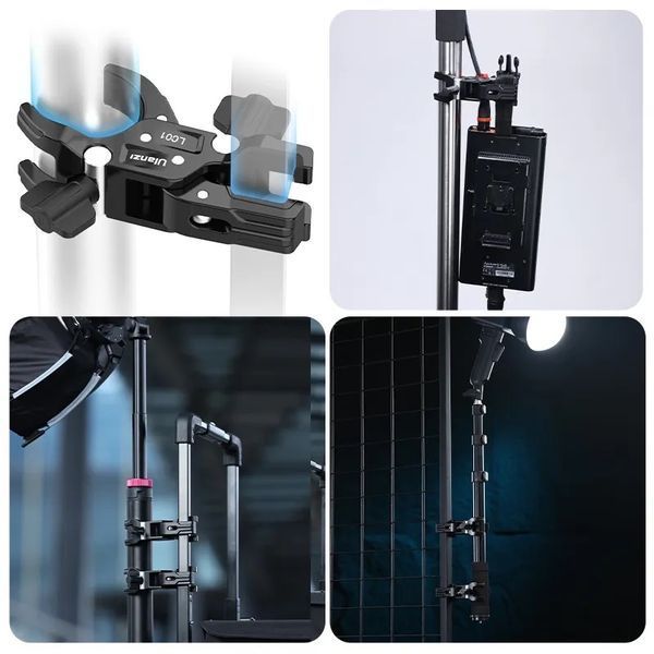 Кріплення Ulanzi Vijimi LC01 Tube Clamp (UV-T017 LC01) 226215071 фото