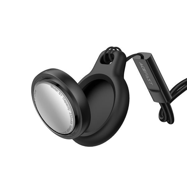 Трекер ACEFAST S1 button type positioning device single Black 638830359 фото