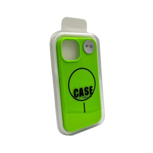 Чохол для смартфона Cosmic Silicone Case Magnetic for Apple iPhone 14 53,Shiny Green 263139418 фото