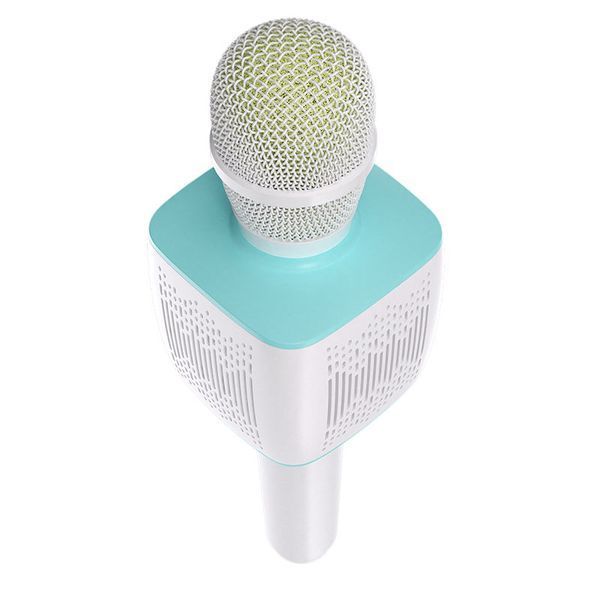 Портативна колонка-мікрофон HOCO BK5 Cantando karaoke microphone, 5W, Blue 820352893 фото
