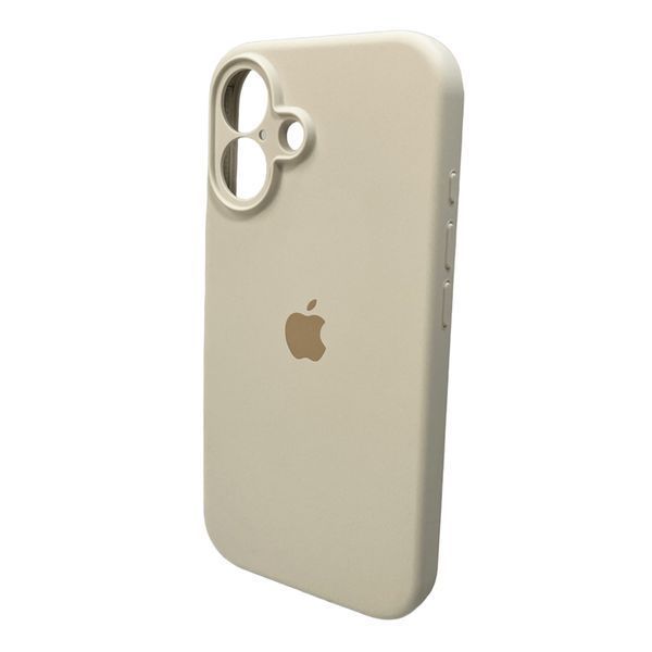 Чохол для смартфона Silicone Full Case AA Camera Protect for Apple iPhone 16 9,Antique White 347219920 фото