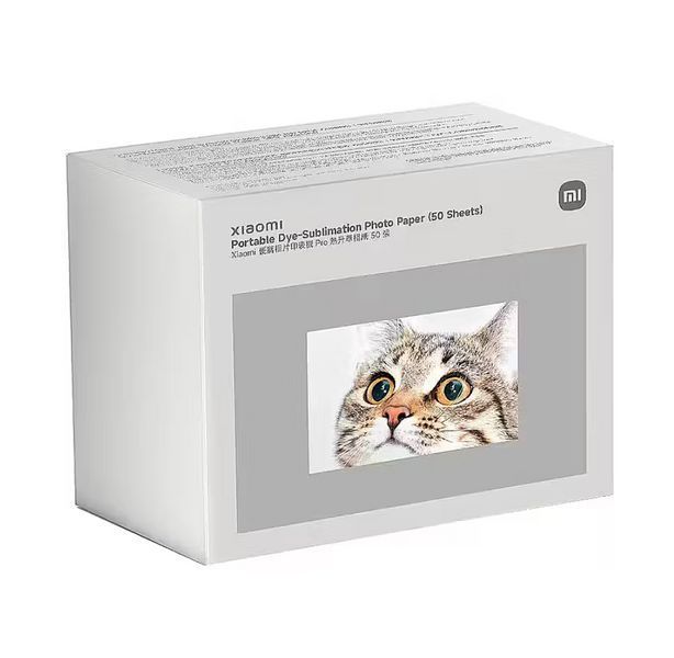 Фотобумага Xiaomi Portable Dye-Sublimation Photo Paper (50 Sheets) 835798305 фото