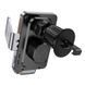 Автотримач для телефона з БЗП HOCO HW7 Transparent Discovery Edition wireless fast charging car holder(air outlet) Metal Gray 156383739 фото 5