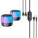 Портативна колонка BOROFONE BP12 Colorful BT wired 2-in-1 computer speaker, 5W*2, Black 207269993 фото 3