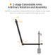 Штатив-тримач Ulanzi Vijim Desktop Flexible Arm/Light Stand(With Clip/Two Stages) (UV-2665 LS04) 721050141 фото 12