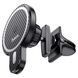 Автодержатель для телефона с БЗУ HOCO CA85 Ultra-fast magnetic wireless charging car holder Black 560986860 фото 4