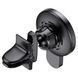 Автодержатель для телефона с БЗУ HOCO CA85 Ultra-fast magnetic wireless charging car holder Black 560986860 фото 3