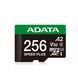 Карта пам'яті microSDXC (UHS-1 U3) A-DATA SPEED PLUS 256Gb Class 10 V30 A2 (R-180Mb/s W160Mb/s) (adapter SD) 538694570 фото 3