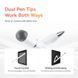Стилус Baseus Wise Writing HN1 Universal Version Wired Charging 2-in-1 Stylus For HUAWEI/XIAOMI Moon White (With Type-C Cable*1 and Tip*1 and Palm Re 446250413 фото 6