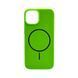 Чохол для смартфона Cosmic Silicone Case Magnetic for Apple iPhone 14 53,Shiny Green 263139418 фото 1