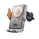 Автотримач для телефона з БЗП HOCO HW7 Transparent Discovery Edition wireless fast charging car holder(air outlet) Metal Gray 156383739 фото 1