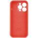 Чохол для смартфона Silicone Full Case AA Camera Protect for Apple iPhone 13 Pro Max 18,Peach 632034028 фото 2