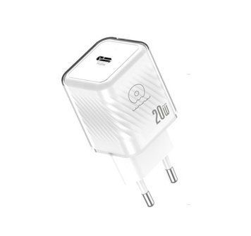 Мережевий зарядний пристрій WUW-C225 20W Gan Charger USB C white 711226861 фото