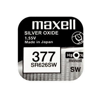 Батарейка MAXELL SR626SW 1PC EU MF (377) A 1шт (M-18292000) 104402640 фото